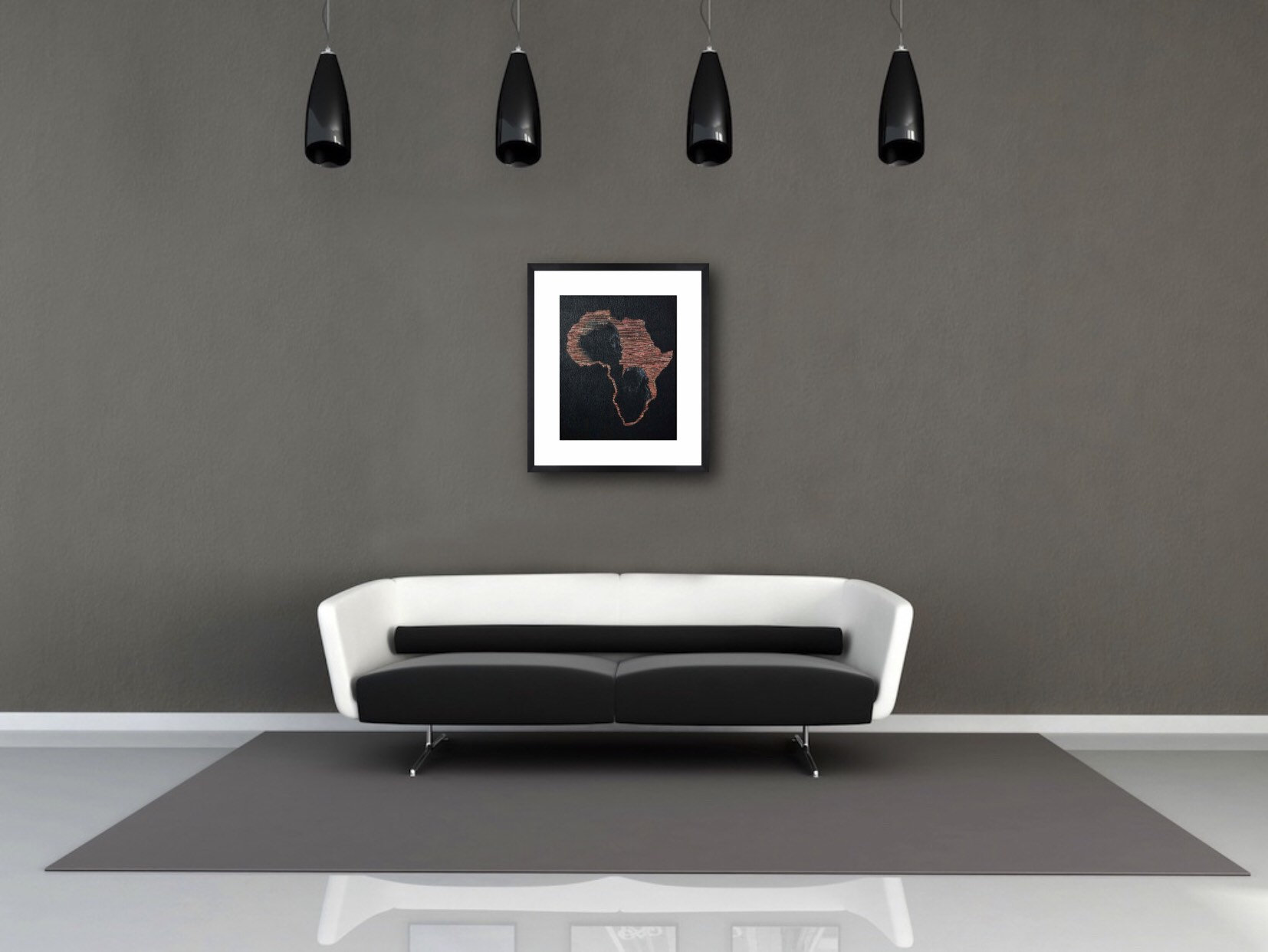 Motherland 36", Contemporary, "Poster Print", Wall Art