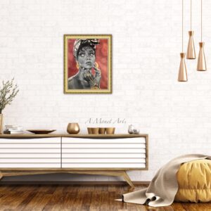 Rihanna 36", "Poster Print", Wall Art